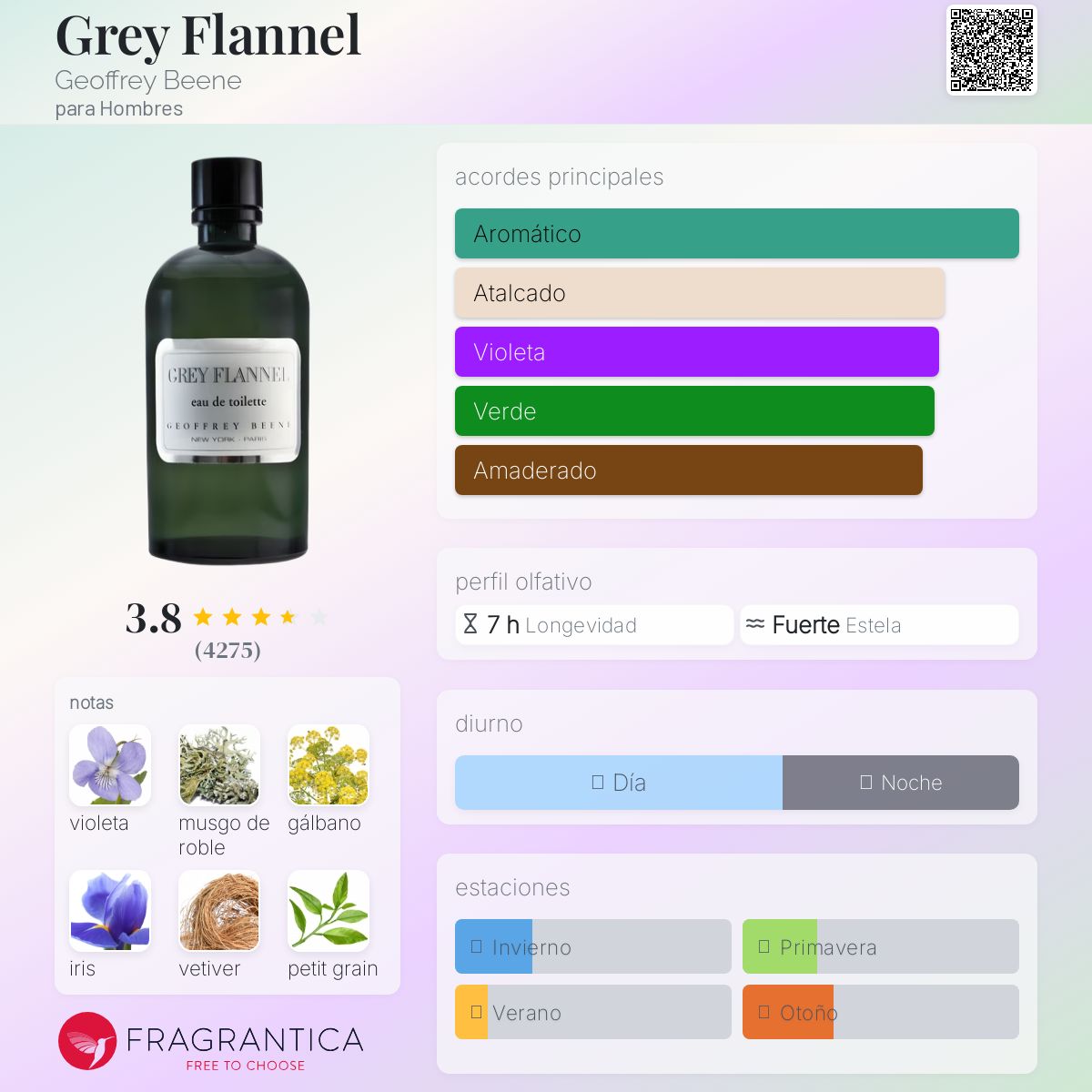 Grey Flannel Geoffrey Beene Descriptiva